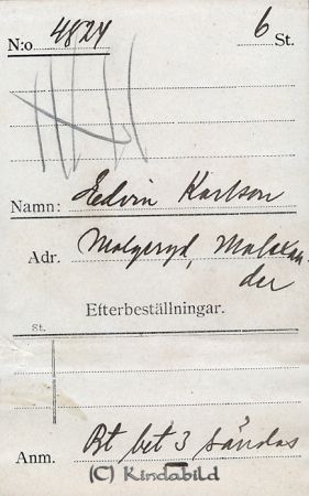 Edvin Karlsson Malgeryd Malexander
Edvin Karlsson Malgeryd Malexander
Nyckelord: Karlsson Malgeryd