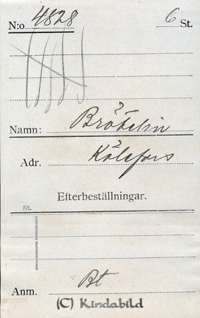 Brötlin Kölefors
Brötlin Kölefors
Nyckelord: Brötlin Kölefors