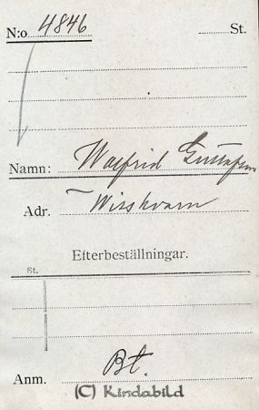 Walfrid Gustafsson Wisskvarn Norra Vi
Walfrid Gustafsson Wisskvarn Norra Vi
Nyckelord: Gustafsson Wisskvarn