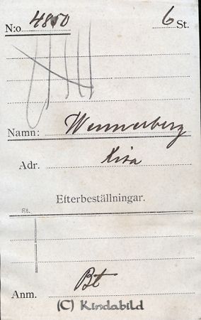Wennerberg Kisa
Wennerberg Kisa
Nyckelord: Wennerberg Kisa