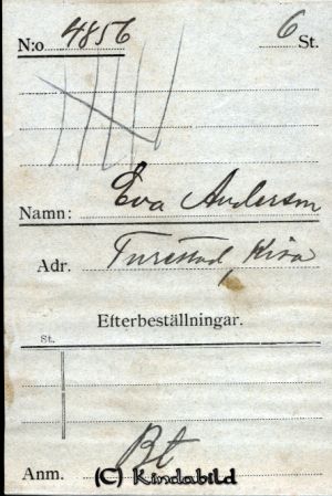 Eva Andersson Turestad Kisa
Eva Andersson Turestad Kisa
Nyckelord: Andersson Turestad