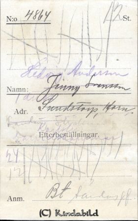 Jenny Svensson Sundstorp Horn
Jenny Svensson Sundstorp Horn   Hedvig Andersson
Nyckelord: Svensson Sundstorp