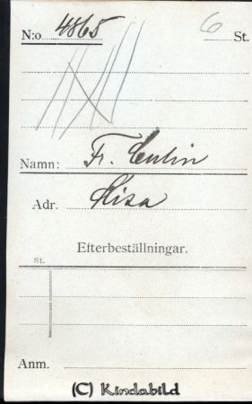 Fr. Eulin Kisa
Fr. Eulin Kisa    Erlin?
Nyckelord: Fr. Eulin