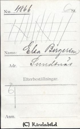 Elsa Birgersson Sundsnäs
Elsa Birgersson Sundsnäs
Nyckelord: Birgersson Sundsnäs