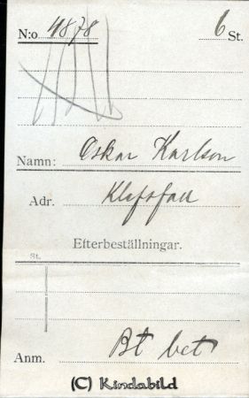 Oskar Karlsson Klefsfall
Oskar Karlsson Klefsfall
Nyckelord: Karlsson Klefsfall