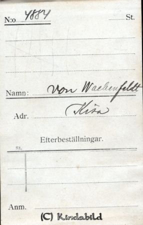von Wachenfeldt Kisa
von Wachenfeldt Kisa
Nyckelord: Wachenfeldt Kisa