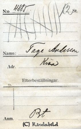 Tage Andersson Kisa
Tage Andersson Kisa
Nyckelord: Andersson Kisa