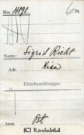 Sigrid Richt Kisa
Sigrid Richt Kisa
Nyckelord: Richt Kisa