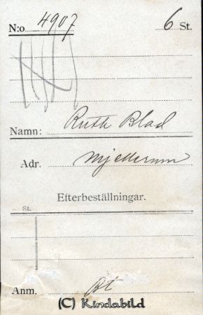 Ruth Blad Mjellerum
Ruth Blad Mjellerum
Nyckelord: Blad Mjellerum