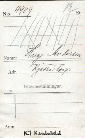 Hugo Andersson Kjettestorp
Hugo Andersson Kjettestorp
Nyckelord: Andersson Kjettestorp