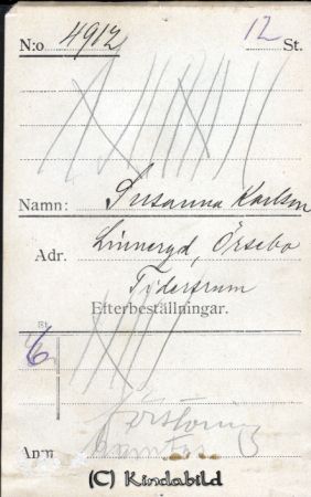Susanna Karlsson Linneryd Örsebo Tidersrum
Susanna Karlsson Linneryd Örsebo Tidersrum
Nyckelord: Karlsson Linneryd