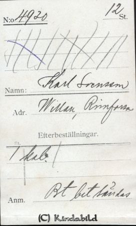 Karl Svensson Willan Rimforsa
Karl Svensson Willan Rimforsa
Nyckelord: Svensson Willan