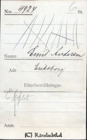 Emil Andersson Eriksborg
Emil Andersson Eriksborg
Nyckelord: Andersson Eriksborg