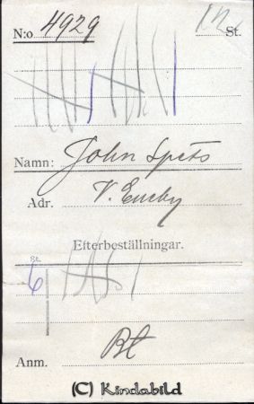 Johan Spets V Eneby
Johan Spets V Eneby
Nyckelord: Spets Västra Eneby