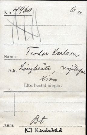 Teodor Karlsson Långbråta Mjölsefall Kisa
Teodor Karlsson Långbråta Mjölsefall Kisa
Nyckelord: Karlsson Långbråta