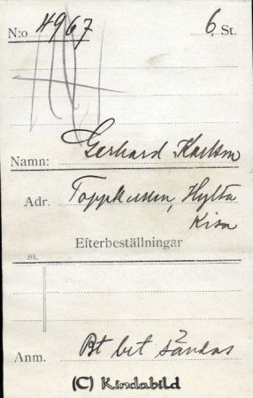 Gerhard Karlsson Toppkullen Hylta Kisa
Gerhard Karlsson Toppkullen Hylta Kisa
Nyckelord: Karlsson Toppkullen