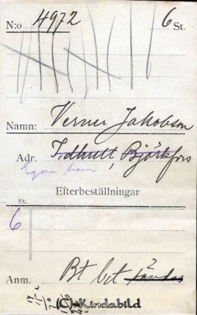 Verner Jakobsson Egna hem
Verner Jakobsson Egna hem 
Nyckelord: Verner Jakobsson