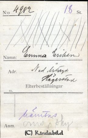Emma Eriksson Nedre Årteryd Hägerstad
Emma Eriksson Nedre Årteryd Hägerstad
Nyckelord: Emma Eriksson