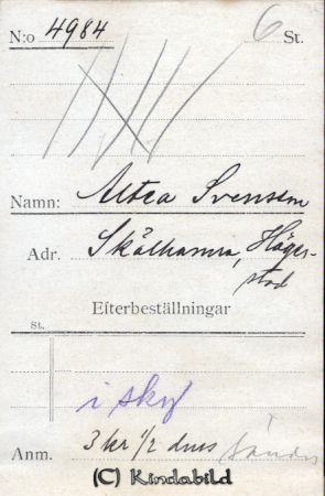 Altea Svensson Skälhamra Hägerstad
Altea Svensson Skälhamra Hägerstad
Nyckelord: Svensson Skälhamra