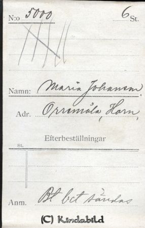 Maria Johansson Orremåla Horn
Maria Johansson Orremåla Horn
Nyckelord: Johansson Orremåla