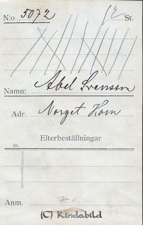 Abel Svensson Norget Horn
Abel Svensson Norget Horn
Nyckelord: Svensson Norget