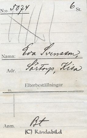 Eva Svensson Sörtorp Kisa
Eva Svensson Sörtorp Kisa
Nyckelord: Svensson Sörtorp