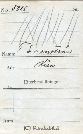 T Svanström Kisa
T Svanström Kisa
Nyckelord: Svanström Kisa