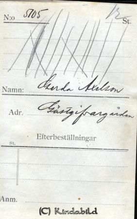Gerda Axelsson Gästgifvargården
Gerda Axelsson Gästgifvargården
Nyckelord: Axelsson Gästgifvargården