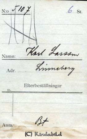 Karl Larsson Linneberg
Karl Larsson Linneberg
Nyckelord: Larsson Linneberg