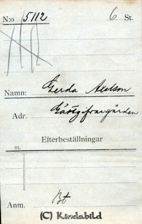 Gerda Axelsson Gästgifvargården
Gerda Axelsson Gästgifvargården
Nyckelord: Axelsson Gästgifvargården