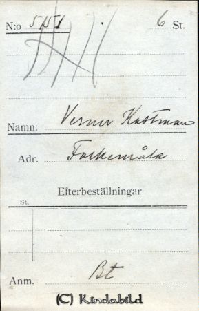 Verner Kastman Falkemåla
Verner Kastman Falkemåla
Nyckelord: Kastman Falkemåla