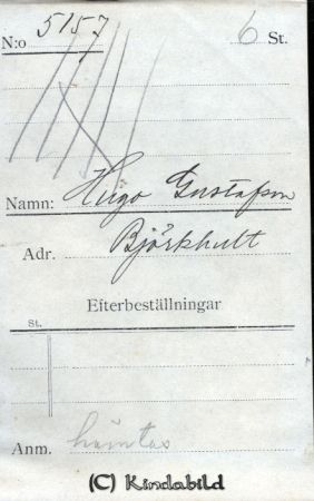 Hugo Gustafsson Björkhult
Hugo Gustafsson Björkhult
Nyckelord: Gustafsson Björkhult