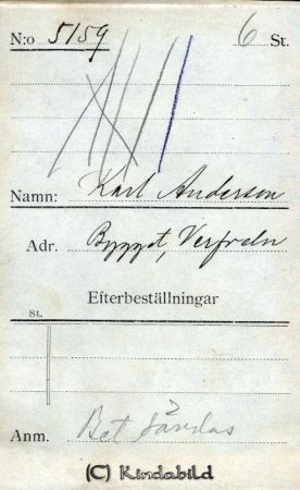 Karl Andersson Bygget Verfveln
Karl Andersson Bygget Verfveln
Nyckelord: Andersson Bygget