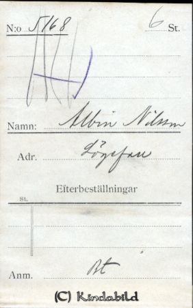 Albin Nilsson Lögefall
Albin Nilsson Lögefall
Nyckelord: Nilsson Lögefall