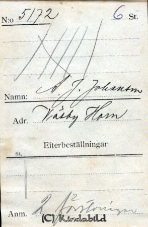 A J Johansson Väsby Horn
A J Johansson Väsby Horn
Nyckelord: Johansson Väsby