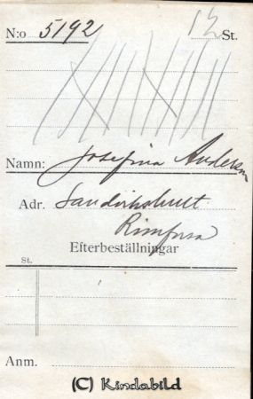 Josefina Andersson Sandvikshult Rimforsa
Josefina Andersson Sandvikshult Rimforsa
Nyckelord: Andersson Sandvikshult