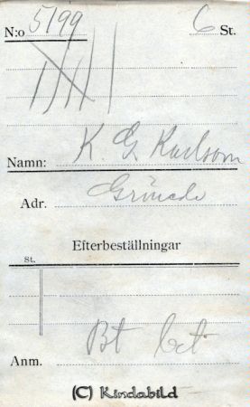 K G Karlsson Grönede
K G Karlsson Grönede
Nyckelord: Karlsson Grönede
