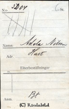 Adela Nilsson Hult
Adela Nilsson Hult
Nyckelord: Nilsson Hult