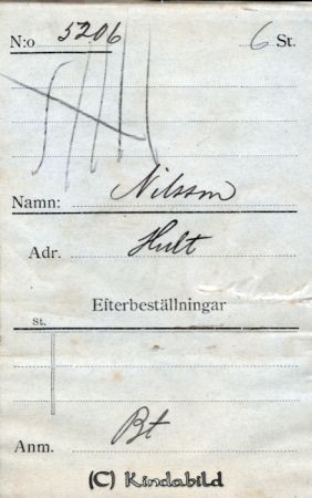  Nilsson Hult
 Nilsson Hult
Nyckelord: Nilsson Hult