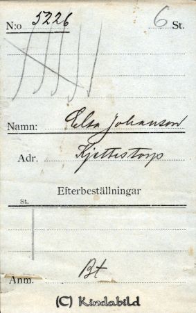 Elsa Johansson Kjettestorp
Elsa Johansson Kjettestorp
Nyckelord: Johansson Kjettestorp