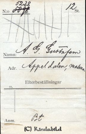 A G Gustafsson Appeldalen Malma
A G Gustafsson Appeldalen Malma
Nyckelord: Gustafsson Appeldalen