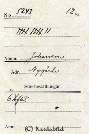 Johansson Nygärde
Johansson Nygärde 
Nyckelord: Johansson Nygärde