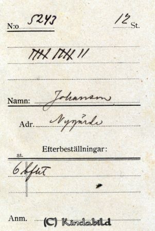 Johansson Nygärde
Johansson Nygärde 
Nyckelord: Johansson Nygärde