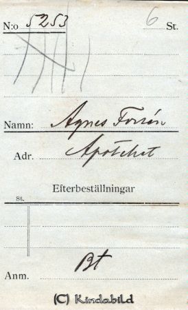 Agnes Forsén  Apoteket
Agnes Forsén  Apoteket
Nyckelord: Forsén Apoteket