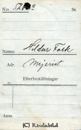 Hildur Falk  Mejeriet
Hildur Falk  Mejeriet
Nyckelord: Falk Mejeriet