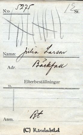 Julia Larsson Bäckfall
Julia Larsson Bäckfall
Nyckelord: Larsson Bäckfall