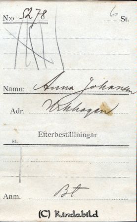 Anna Johansson Urkhagen
Anna Johansson Urkhagen
Nyckelord: Johansson Urkhagen