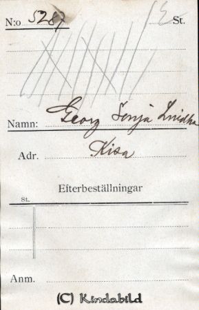 Georg Sonja Lindhe  Kisa
Georg Sonja Lindhe  Kisa
Nyckelord: Georg Sonja Lindhe