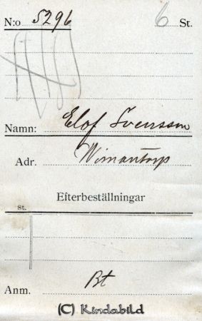 Elof Svensson Wimantorp
Elof Svensson Wimantorp
Nyckelord: Svensson Wimantorp