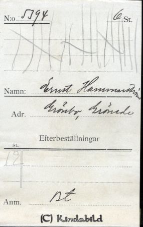 Ernst Hammarström  Grönbo  Grönede
Ernst Hammarström  Grönbo  Grönede
Nyckelord: Hammarström Grönbo
